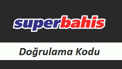 Süperbahis Doğrulama Kodu